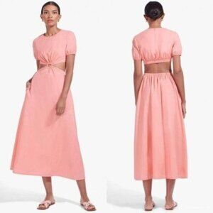 Staud Calypso Coral Dress